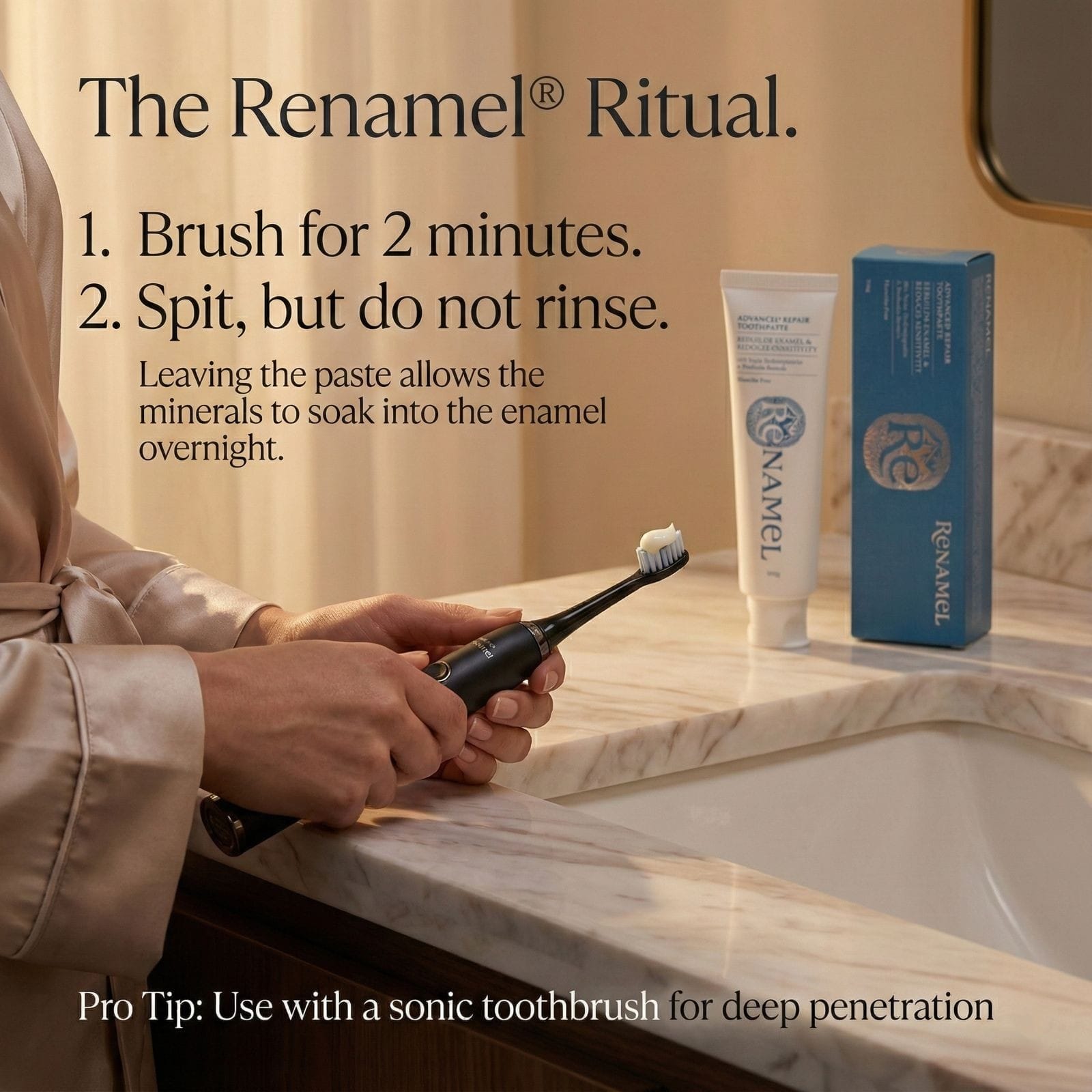 Rebuild Enamel, Don't Just Clean It